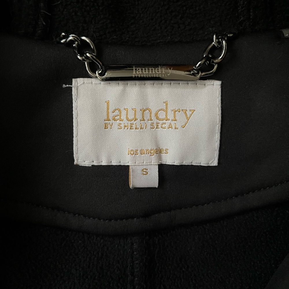EUC - Soft Shell Fleece Water Resistant Anorak | Laundry by Shelli Segal | S - Picture 5 of 13